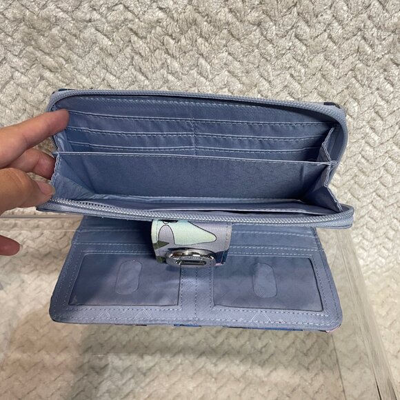 Vera Bradley Bengal Lily‎ Tote Bag & Wallet | Y2K Boho Chic Cottagecore Coquette - Picture 10 of 14